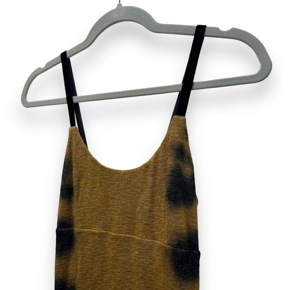 LNA Jericho Tie Dye Knit Body Con Midi Dress Olive Green Size Small - Picture 4 of 10